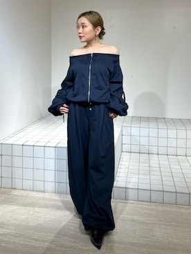 「CALNAMUR（カルナムール）のアイテム」を使った、SERINAさん（レディース・148cm）の春コーディネート