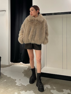 「冬コーデ」｜SERINAさん（レディース・148cm）の秋コーディネート