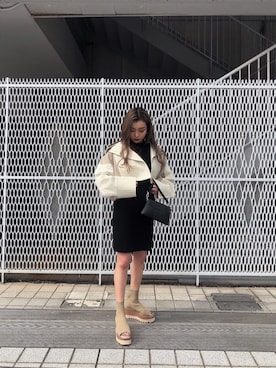 「MURUA（ムルーア）のアイテム（テーラードジャケット）」を使った、SERINAさん（レディース・148cm）の春コーディネート