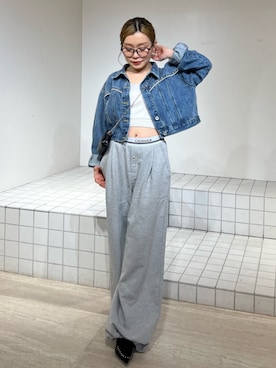 「CALNAMUR（カルナムール）のアイテム」を使った、SERINAさん（レディース・148cm）の春コーディネート