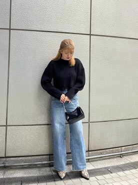 片岡玲菜さん(レディース・165cm)の秋コーディネート