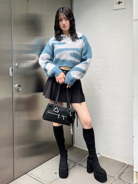 片岡玲菜さん（レディース・165cm）の秋コーディネート