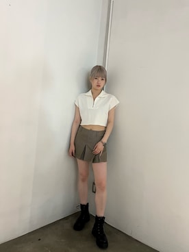 片岡玲菜さん(レディース・165cm)の春コーディネート