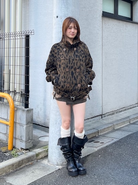 片岡玲菜さん（レディース・165cm）の秋コーディネート