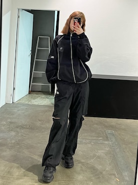 片岡玲菜さん（レディース・165cm）の春コーディネート