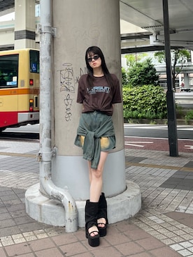 片岡玲菜さん(レディース・165cm)の春コーディネート