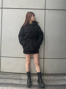 片岡玲菜さん(レディース・165cm)の秋コーディネート