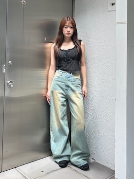 片岡玲菜さん(レディース・165cm)の夏コーディネート