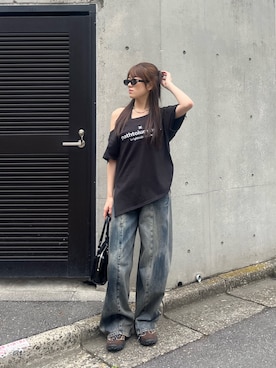 片岡玲菜さん(レディース・165cm)の春コーディネート