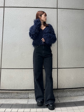 片岡玲菜さん（レディース・165cm）の秋コーディネート