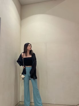 片岡玲菜さん（レディース・165cm）の春コーディネート