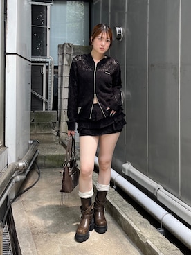 片岡玲菜さん(レディース・165cm)の夏コーディネート