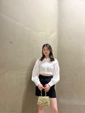 片岡玲菜さん（レディース・165cm）の春コーディネート