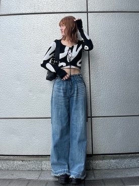 片岡玲菜さん（レディース・165cm）の冬コーディネート