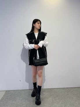 片岡玲菜さん(レディース・165cm)の秋コーディネート