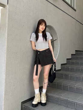 片岡玲菜さん（レディース・165cm）の春コーディネート