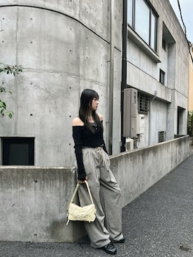 片岡玲菜さん（レディース・165cm）の春コーディネート