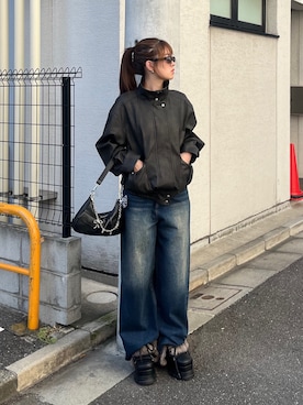 片岡玲菜さん(レディース・165cm)の秋コーディネート