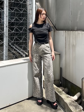 片岡玲菜さん（レディース・165cm）の夏コーディネート
