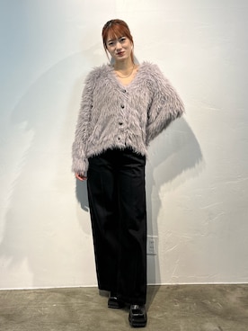 片岡玲菜さん（レディース・165cm）の秋コーディネート