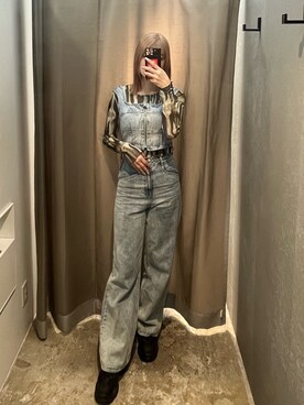 片岡玲菜さん（レディース・165cm）の春コーディネート