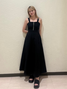 片岡玲菜さん（レディース・165cm）の夏コーディネート