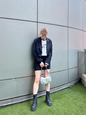 片岡玲菜さん（レディース・165cm）の春コーディネート