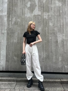 片岡玲菜さん（レディース・165cm）の春コーディネート