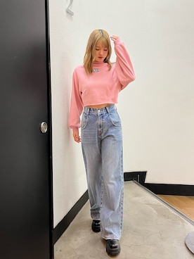 片岡玲菜さん（レディース・165cm）の冬コーディネート