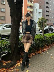 フェイクレザーショートダウン｜エモダ（EMODA）アウトレット公式通販