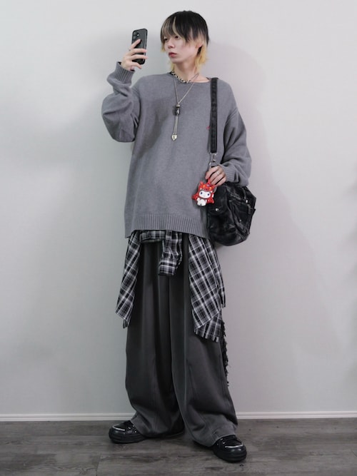 Never mind the XU】2way denim bag / 【ネバーマインド ザ エックス