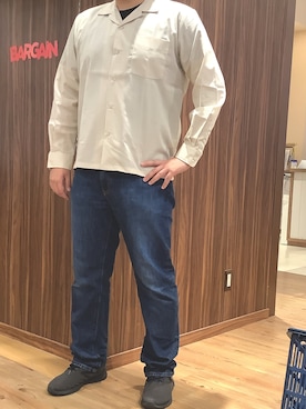 「アイテム（シャツ/ブラウス）」を使った、BRICK HOUSE シャツ工房 南砂町スナモ店さん（メンズ・185cm）の夏コーディネート