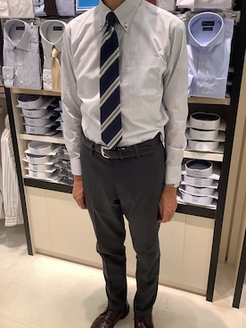 BRICK HOUSE シャツ工房 甲斐双葉ラザウォーク店さん（メンズ・177cm）の夏コーディネート