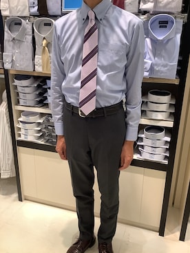 BRICK HOUSE シャツ工房 甲斐双葉ラザウォーク店さん(メンズ・177cm)の夏コーディネート