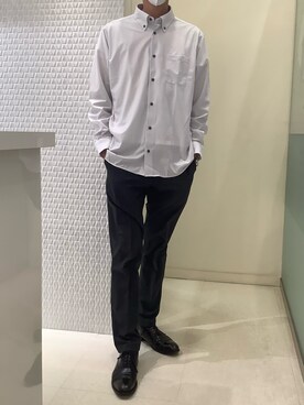 BRICK HOUSE シャツ工房 甲斐双葉ラザウォーク店さん(メンズ・177cm)の春コーディネート