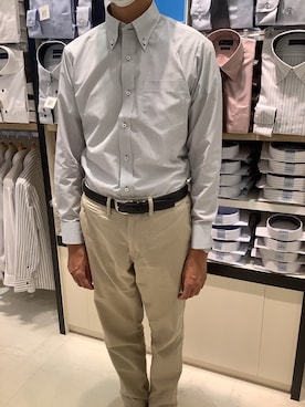 BRICK HOUSE シャツ工房 甲斐双葉ラザウォーク店さん（メンズ・177cm）の夏コーディネート
