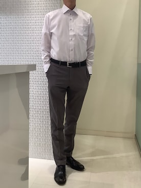 BRICK HOUSE シャツ工房 甲斐双葉ラザウォーク店さんのコーディネート