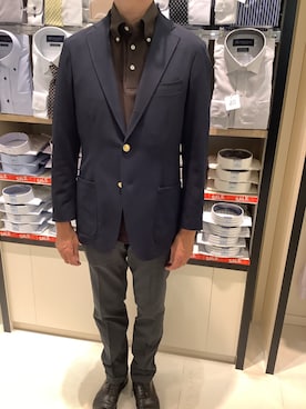 BRICK HOUSE シャツ工房 甲斐双葉ラザウォーク店さん(メンズ・177cm)の夏コーディネート