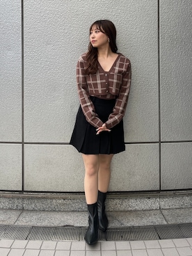 yuriさん（レディース・152cm）の冬コーディネート