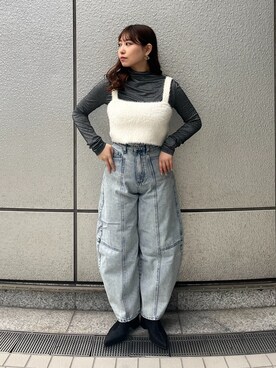 yuriさん（レディース・152cm）の冬コーディネート