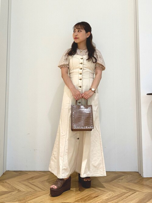 Free S Mart池袋ｐａｒｃｏ店yuriさんのワンピースを使ったコーディネート Zozotown