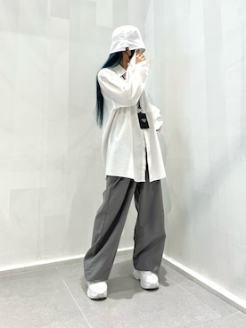 「ARROW（アロー）のアイテム」を使った、skmtmloさん（レディース・159cm）の秋コーディネート