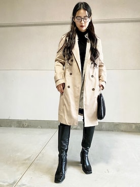 skmtmloさん（レディース・159cm）の冬コーディネート