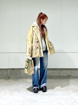 skmtmloさん（レディース・159cm）の冬コーディネート