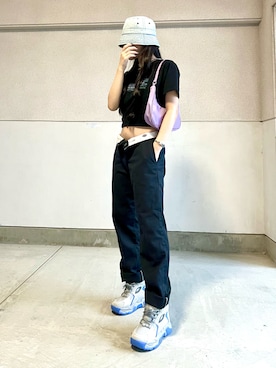「HUGO BOSS（ヒューゴボス）のアイテム（トップス）」を使った、skmtmloさん（レディース・159cm）の春コーディネート