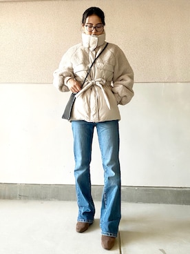 skmtmloさん（レディース・159cm）の冬コーディネート