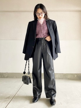 skmtmloさん（レディース・159cm）の冬コーディネート