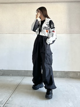 「レーサー」｜skmtmloさん（レディース・159cm）の秋コーディネート