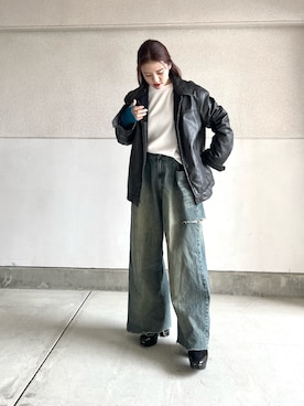 skmtmloさん（レディース・159cm）の冬コーディネート