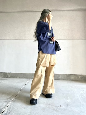 「JUNRED（ジュンレッド）のアイテム」を使った、skmtmloさん（レディース・159cm）の秋コーディネート